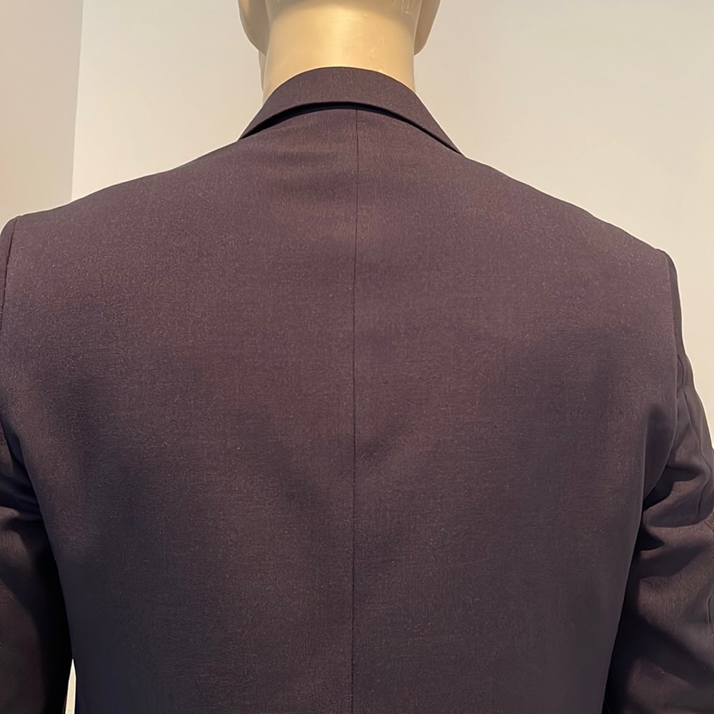 Leonardi Men’s Blazer Sport Coat Jacket Black 3 Buttons Size 38R - Picture 5 of 13